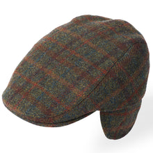 Oban Flat Cap with Ear Flaps - 4001 by Failsworth Accessories Failsworth   