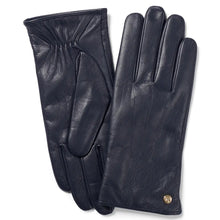 Olivia Leather Gloves - Navy by Failsworth Accessories Failsworth   