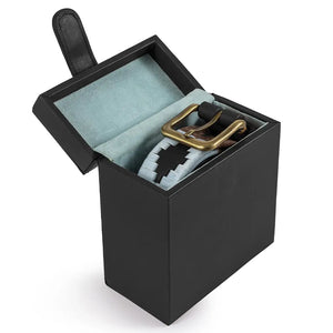 One Pampeano Belt Box - Black Leather by Pampeano Accessories Pampeano   