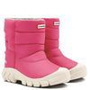 Original Big Kids Insulated Snow Boots - Bright Pink by Hunter