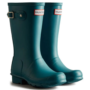 Original Children's Wellington Boots - Opaline Blue by Hunter Footwear Hunter   