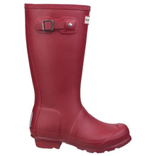 Original Children's Wellington Boots - Red by Hunter Footwear Hunter   