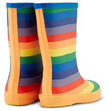 Original First Classic Rainbow Print Wellington Boots - Multicoloured by Hunter Footwear Hunter   