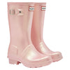 Original Pearlised Children's Wellington Boots - Bella by Hunter