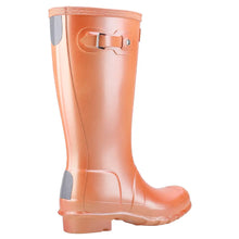 Original Pearlised Children's Wellington Boots - Peach by Hunter Footwear Hunter   