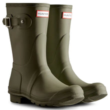 Original Short Boot - Green by Hunter Footwear Hunter   