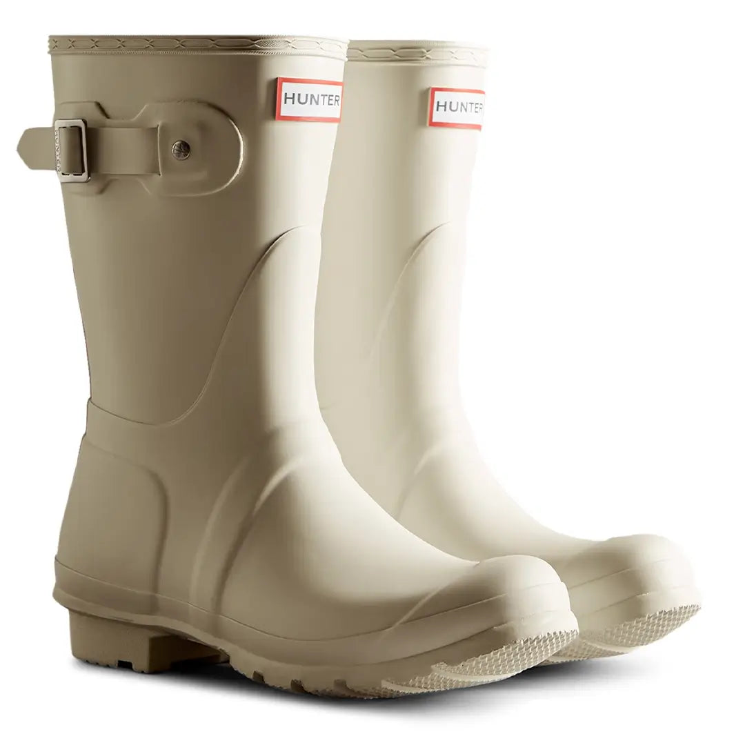 Short white rain boots on sale