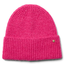 Pippa Ladies Knitted Beanie Hat - Fuchsia by Failsworth Accessories Failsworth   