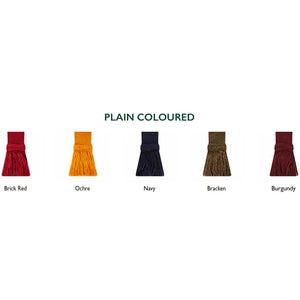 Plain Coloured Garter Ties by House of Cheviot Accessories House of Cheviot   