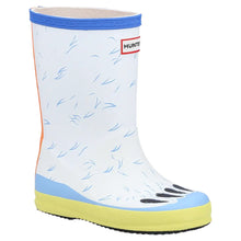 Polar Bear Children's Wellington Boots - White by Hunter Footwear Hunter   