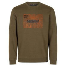 Pulse Sweatshirt - Dark Olive Melange by Seeland Knitwear Seeland   