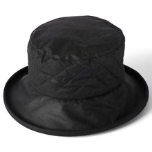 Quilted Ladies British Wax Hat - Black by Failsworth Accessories Failsworth   