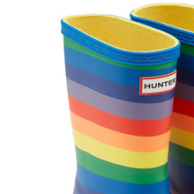 Rainbow Children's Wellington Boots - Multicoloured by Hunter Footwear Hunter   