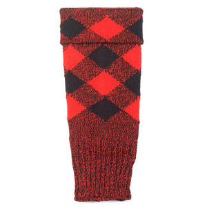 Regimental Half Hose - Red/Black by House of Cheviot Accessories House of Cheviot   