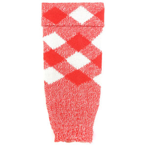 Regimental Half Hose - Red/White by House of Cheviot Accessories House of Cheviot   