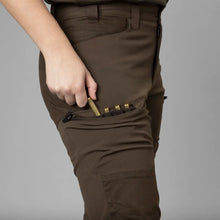 Runa Ladies Trousers - Slate Brown/Willow Green by Harkila Trousers & Breeks Harkila   