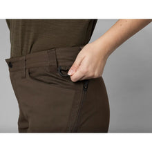 Runa Ladies Trousers - Slate Brown/Willow Green by Harkila Trousers & Breeks Harkila   