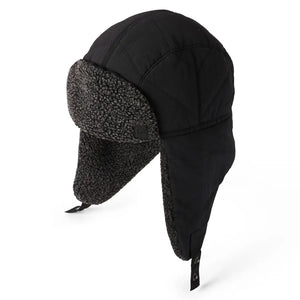 Snowdon Trapper Hat - Black by Failsworth Accessories Failsworth   