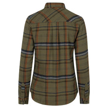 Skye Flannel Shirt - Grape Leaf/Terracotta Check by Seeland Shirts Seeland   