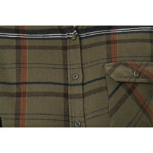 Skye Flannel Shirt - Grape Leaf/Terracotta Check by Seeland Shirts Seeland   