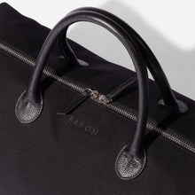 Small Weekend Bag - Black Canvas by Baron Accessories Baron   