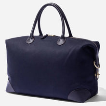 Small Weekend Bag - Blue Canvas by Baron Accessories Baron   