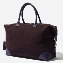 Small Weekend Bag - Brown Suede by Baron Accessories Baron   