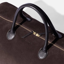 Small Weekend Bag - Brown Suede by Baron Accessories Baron   