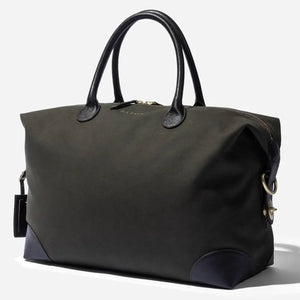 Small Weekend Bag - Green Canvas by Baron Accessories Baron   