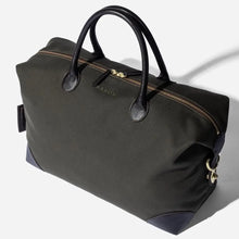 Small Weekend Bag - Green Canvas by Baron Accessories Baron   