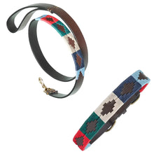 Leather Dog Collar & Lead - Multi by Pampeano Accessories Pampeano M / 50CM L / 2.5CM W Standard 