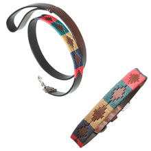 Leather Dog Collar & Lead - Navidad by Pampeano Accessories Pampeano M / 50CM L / 2.5CM W Standard 