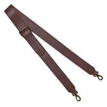 Standard Width Plain Brown Leather Strap by Pampeano Accessories Pampeano   