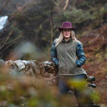 Stenton Ladies Fleece Gilet - Lovat by Hoggs of Fife Waistcoats & Gilets Hoggs of Fife   