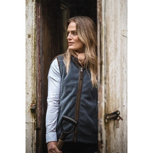 Stenton Ladies Fleece Gilet - Slate Grey by Hoggs of Fife Waistcoats & Gilets Hoggs of Fife   