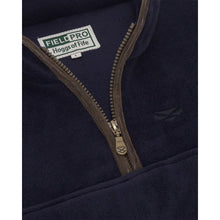 Stenton Quarter Zip Fleece - Midnight Navy by Hoggs of Fife Knitwear Hoggs of Fife   