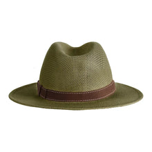 Straw Hat - Dark Olive by Blaser Accessories Blaser   