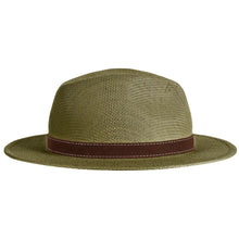 Straw Hat - Dark Olive by Blaser Accessories Blaser   