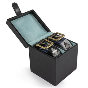 Two Pampeano Belt Box - Black Leather by Pampeano Accessories Pampeano   