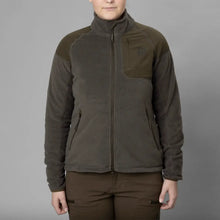 Vilja Ladies Fleece - Willow Green/Shadow Grey by Harkila Jackets & Coats Harkila   