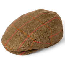 Waterproof Tweed Flat Cap - 485 by Failsworth Accessories Failsworth   