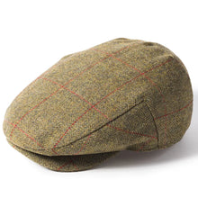 Waterproof Tweed Flat Cap - 554 by Failsworth Accessories Failsworth   