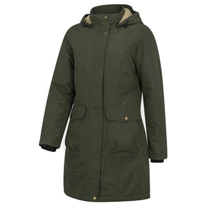 Walker Ladies Waterproof Long Coat - Fern Green by Hoggs of Fife Jackets & Coats Hoggs of Fife   