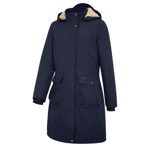 Walker Ladies Waterproof Long Coat - Ink Navy by Hoggs of Fife Jackets & Coats Hoggs of Fife   