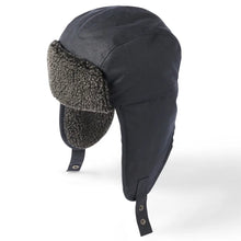 Wax Trapper Hat - Navy by Failsworth Accessories Failsworth   