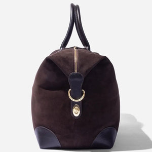 Weekend Bag - Brown Suede by Baron Accessories Baron   