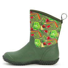 Women's RHS Muckster II Short Boot - Green Veggie Print by Muckboot Footwear Muckboot   