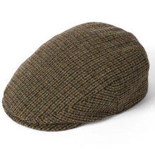 Worcester Houndstooth Flat Cap - 911 by Failsworth Accessories Failsworth   