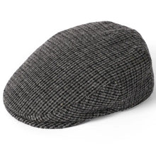 Worcester Houndstooth Flat Cap - 912 by Failsworth Accessories Failsworth   