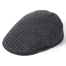 Worcester Houndstooth Flat Cap - 913 by Failsworth Accessories Failsworth   